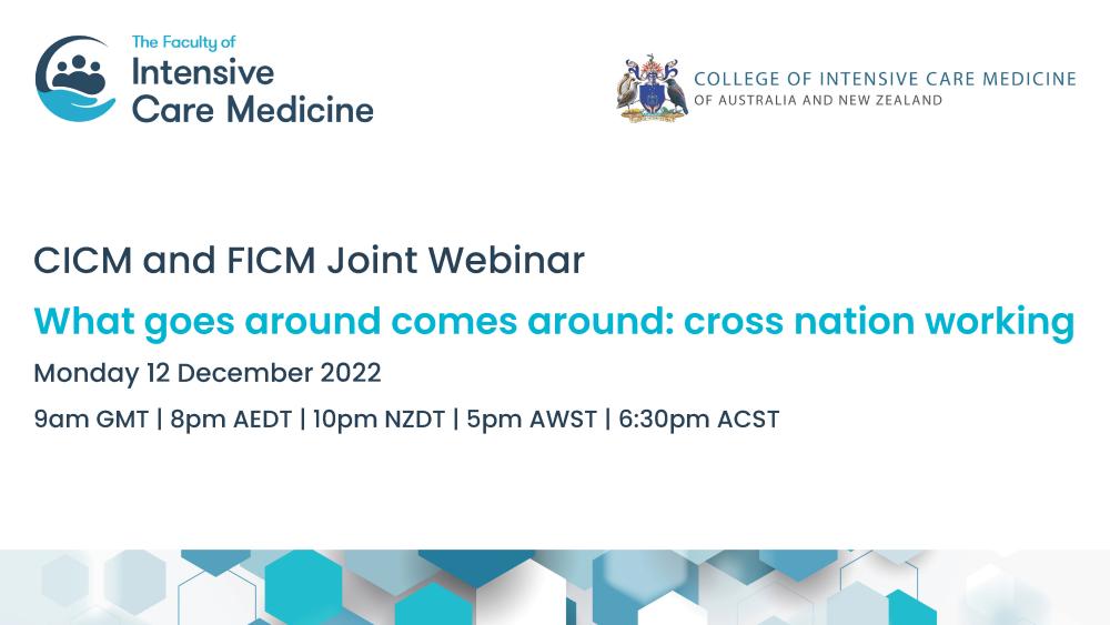 FICM CICM webinar