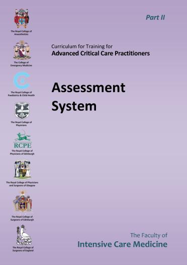 ACCP Curriculum V1.1 Part II: Assessment System