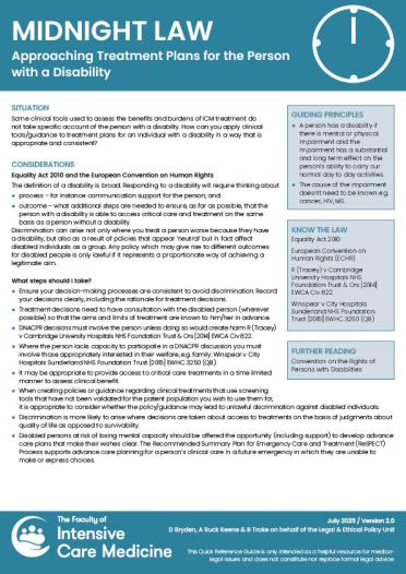 Midnight Law Treatment Plans England and Wales